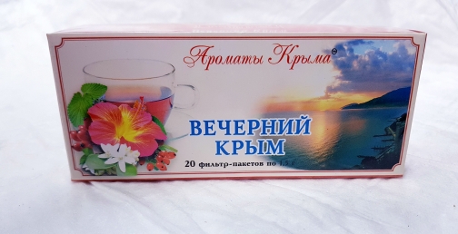 Чай Вечерний Крым пакетированный 20 пакетиков