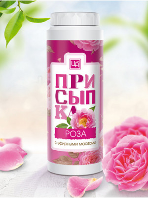 "Роза" - присыпка косметическая 100 гр. 