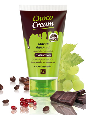 Питательная маска для лица из серии "Choco Cream" 140 гр. Царство Ароматов