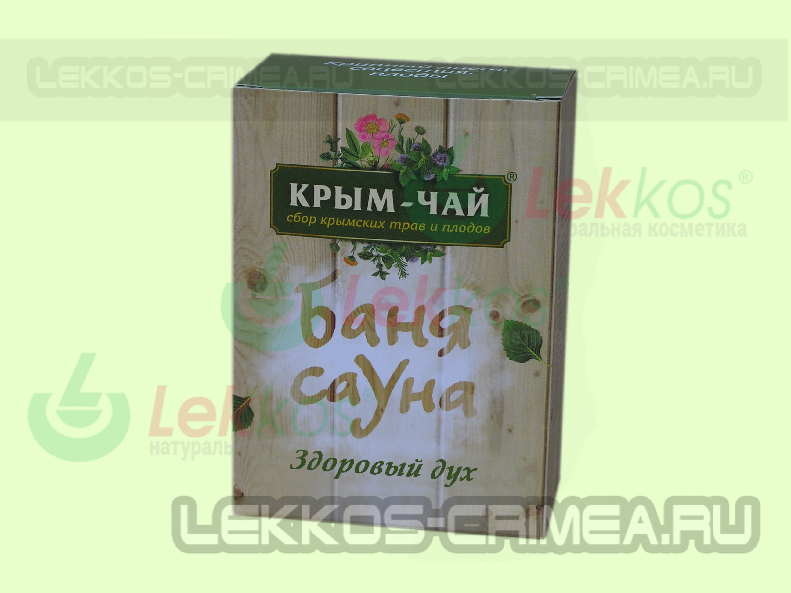 Крым Чай "Здоровый дух" для бани и сауны 