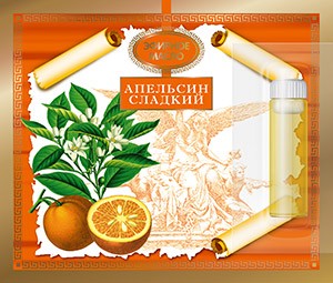 Эфирное масло Апельсина сладкого 2.4 мл. Царство Ароматов