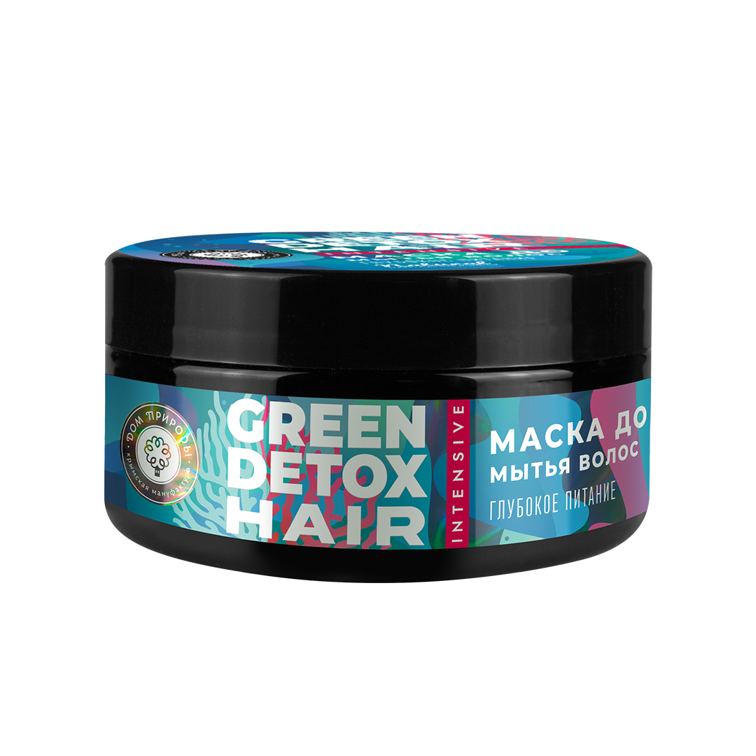Detox Маска для волос До мытья Глубокое питание 200 гр.