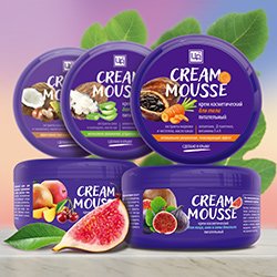 'Натуральные питательные кремы «Cream Mousse»